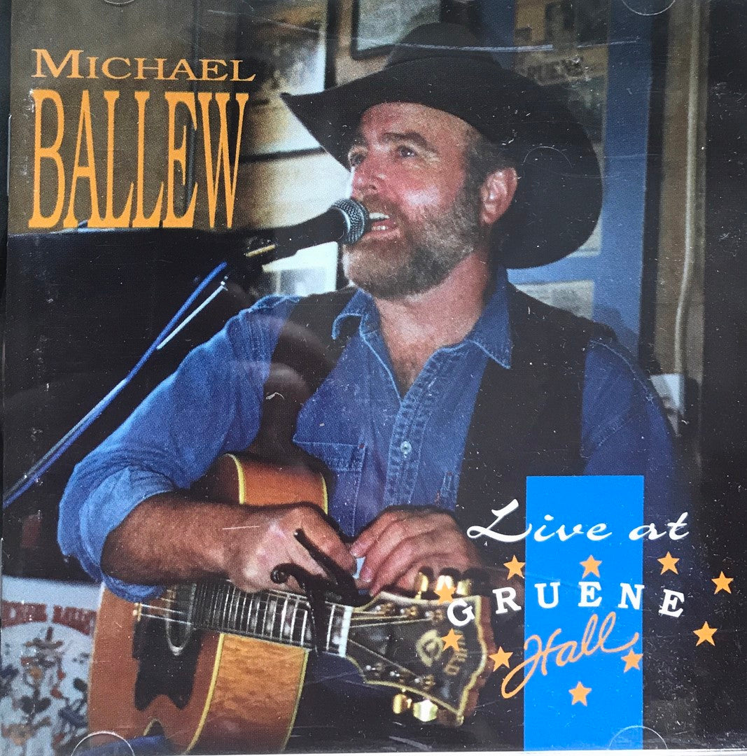 CD - Michael Ballew - Live At Gruene Hall