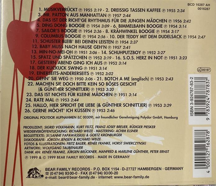 CD - Renee Franke - Musikverrueckt