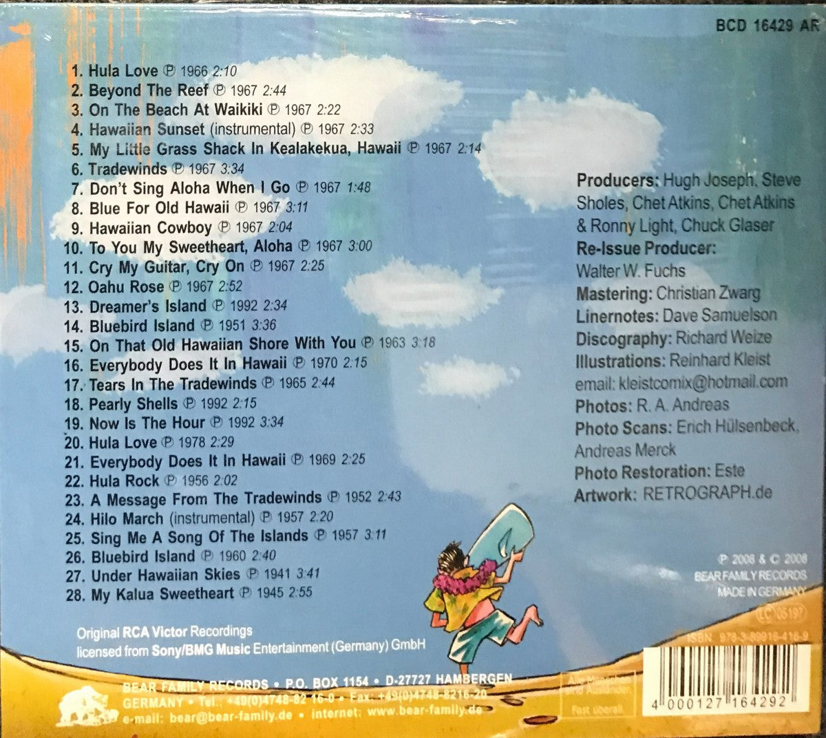 CD - Hank Snow - Snow In Hawaii