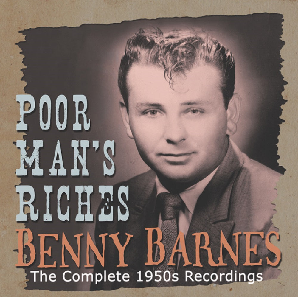 CD - Benny Barnes - Poor Man's Riches-The Complete 1950's Recordings