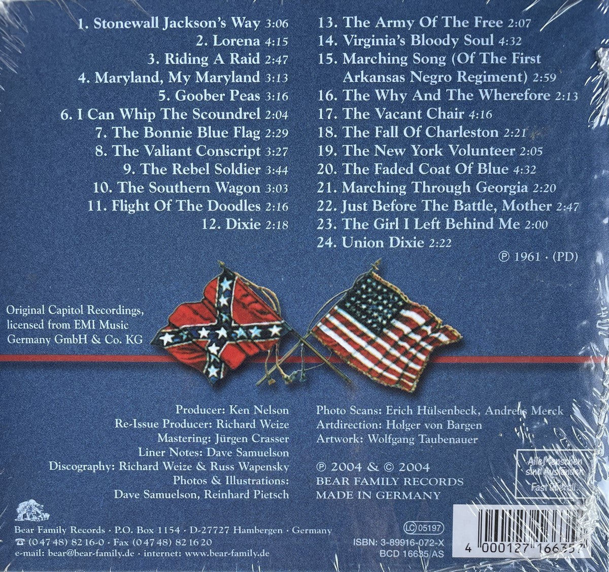 CD - Tennessee Ernie Ford - Songs Of The Civil War