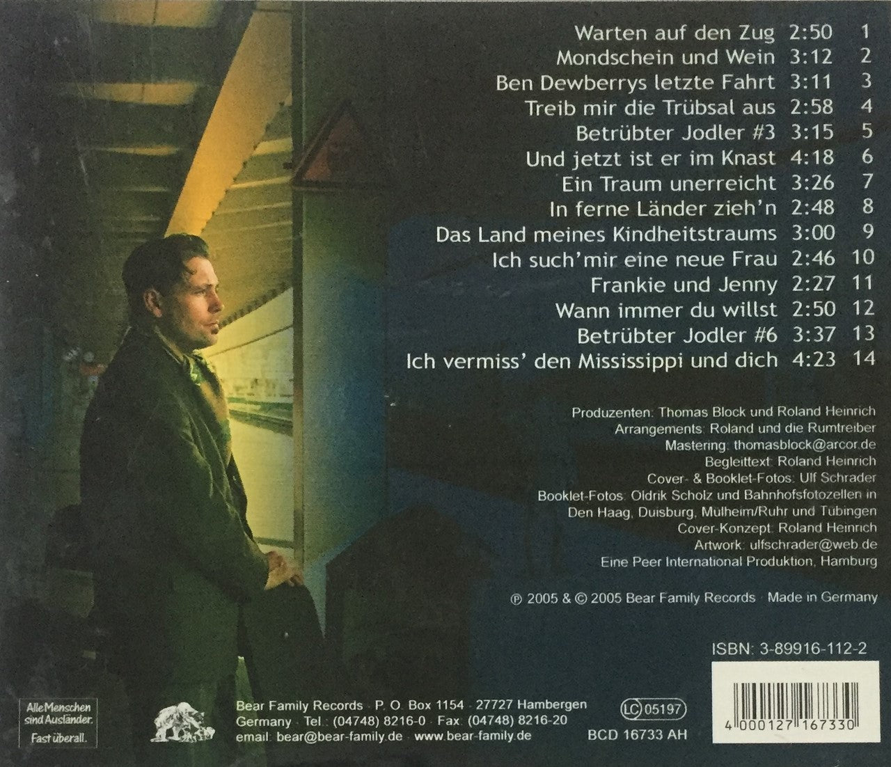 CD - Ronald Heinrich - Einsam Und Ausgebremst Leider Von Jimmie Rodgers