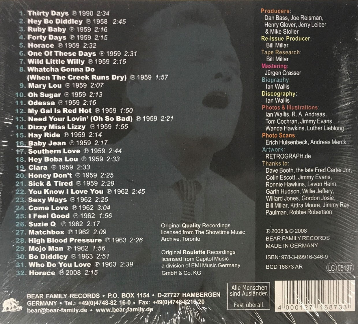 CD - Ronnie Hawkins - Ronnie Rocks