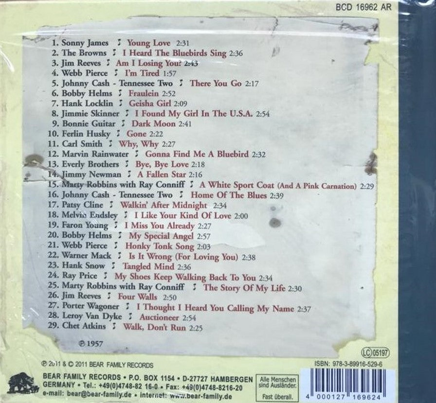 CD - VA - Country & Western Hit Parade 1957