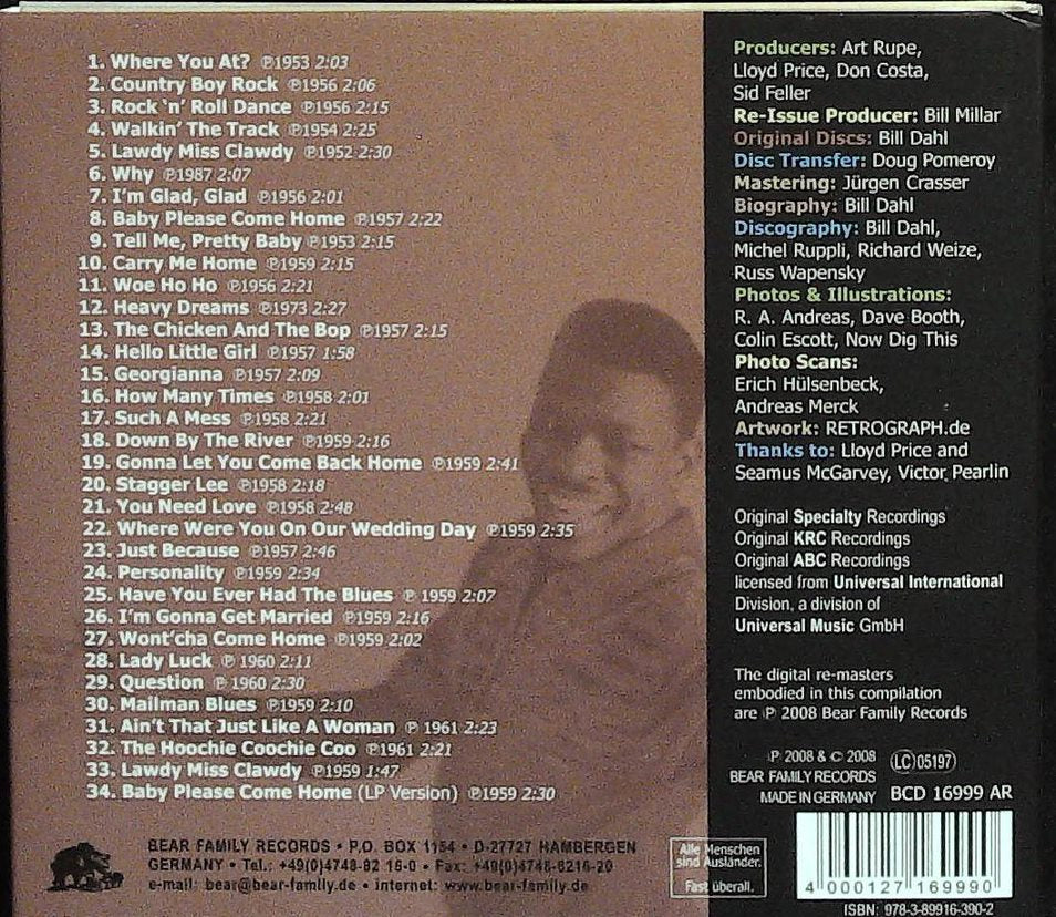 CD - Lloyd Price - Lloyd Rocks