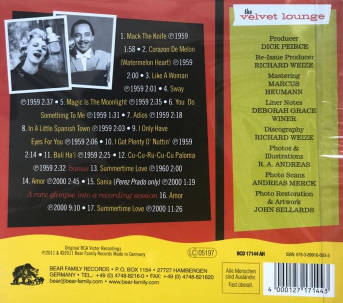 CD - VA - A Touch Of Tabasco plus! - Perez Prado - Rosemary Clooney