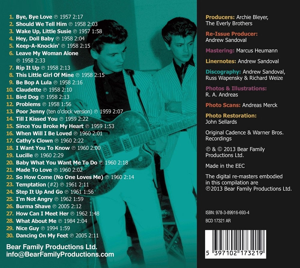 CD - Everly Brothers - Rock