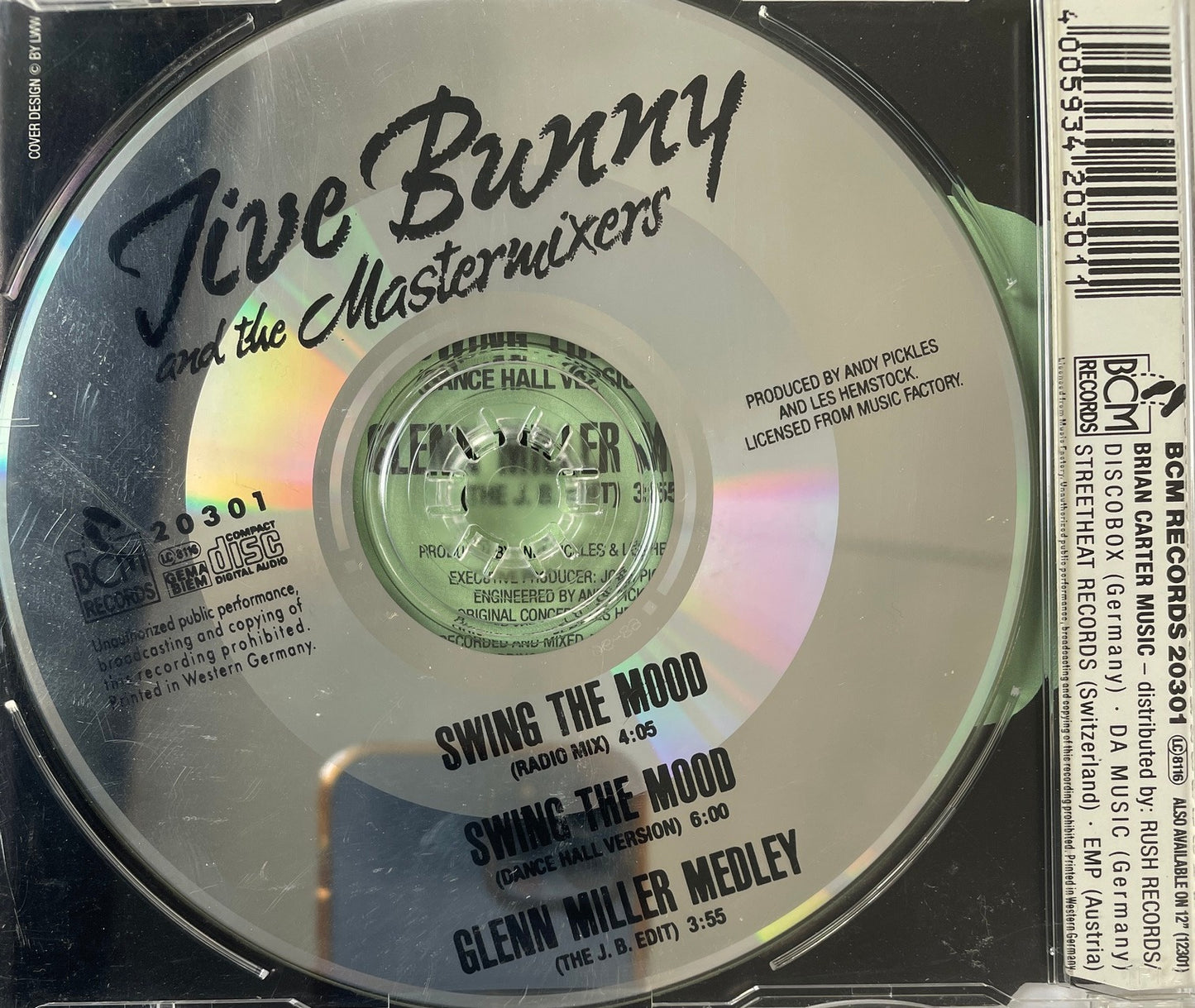 CD - Swing The Mood - Jive Bunny And The Mastermixers