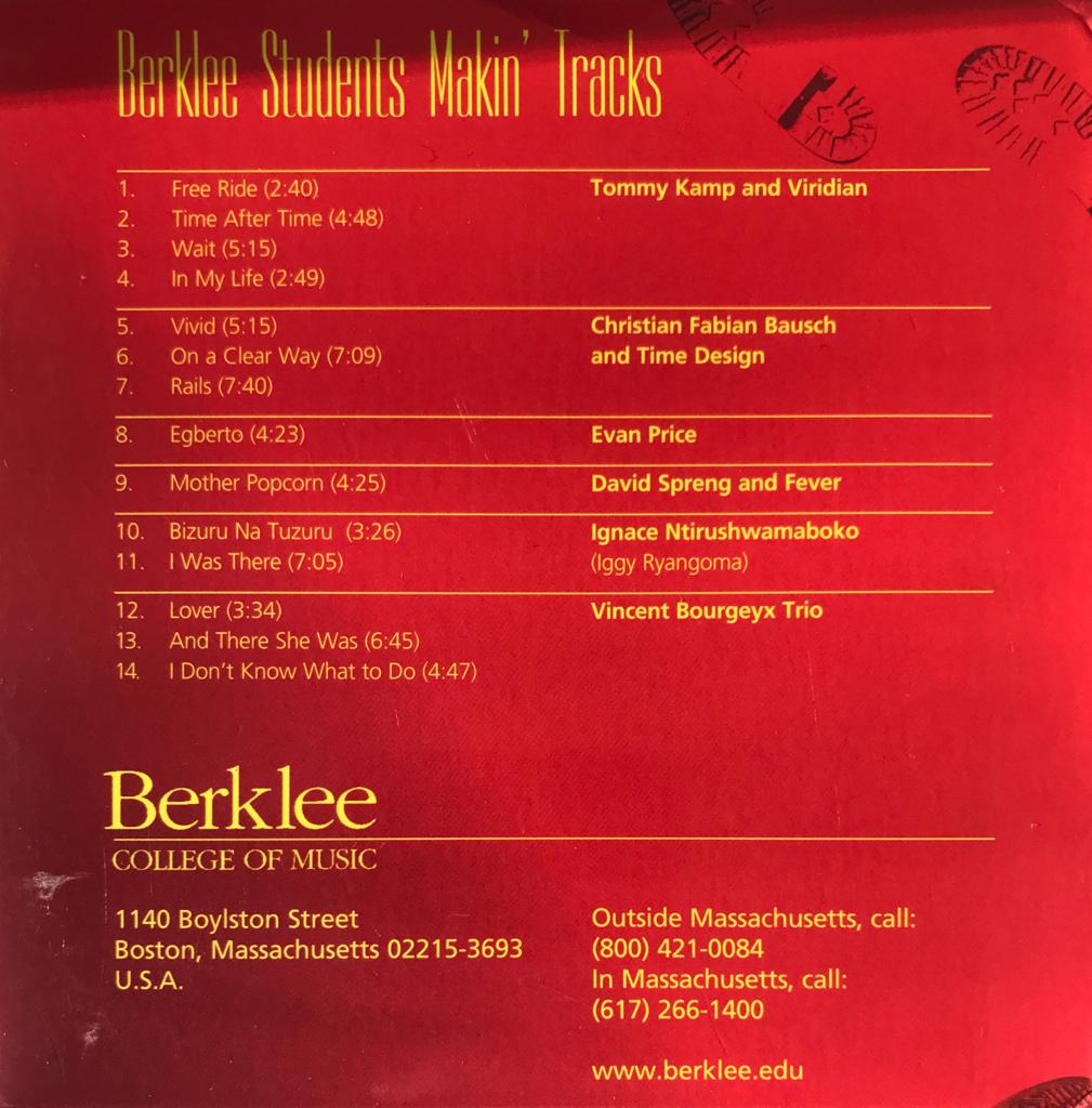 CD - VA - Berklee Students Makin' Track