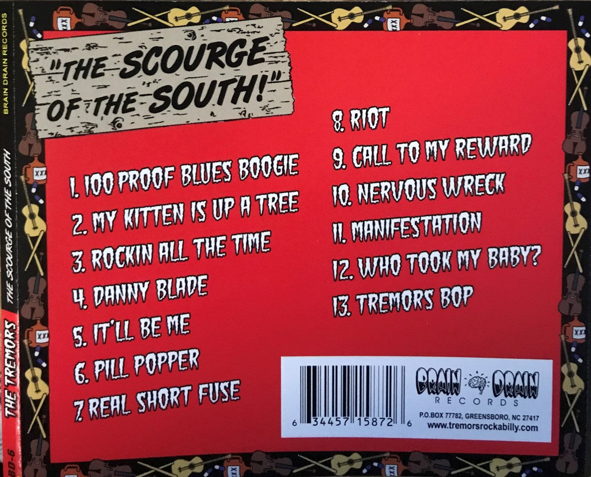 CD - Tremors - The Scourge Of The South