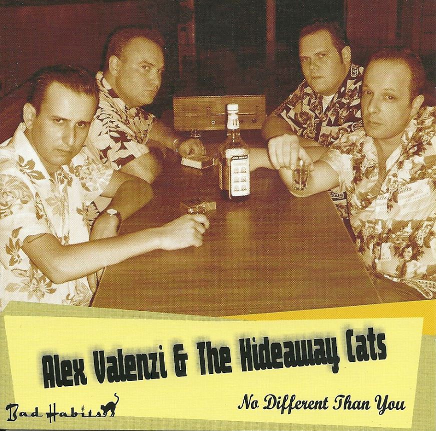 CD - Alex Valenzi & The Hideaway Cats - No Different Than You