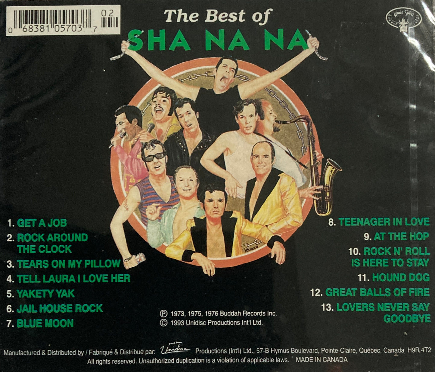 CD - Sha Na Na - The Best Of