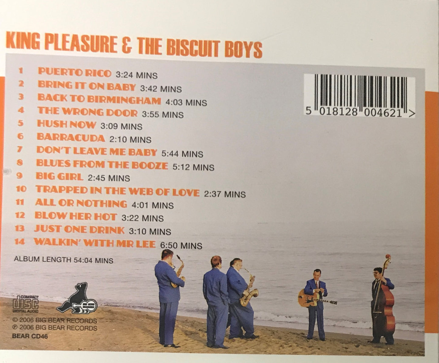 CD - King Pleasure & The Biscuit Boys - Hey Puerto Rico!