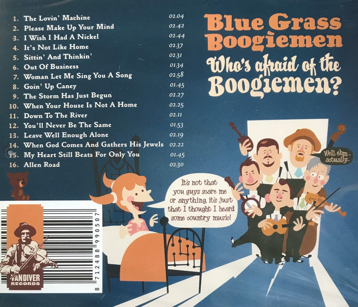 CD - Blue Grass Boogiemen - Who's Afraid Of The