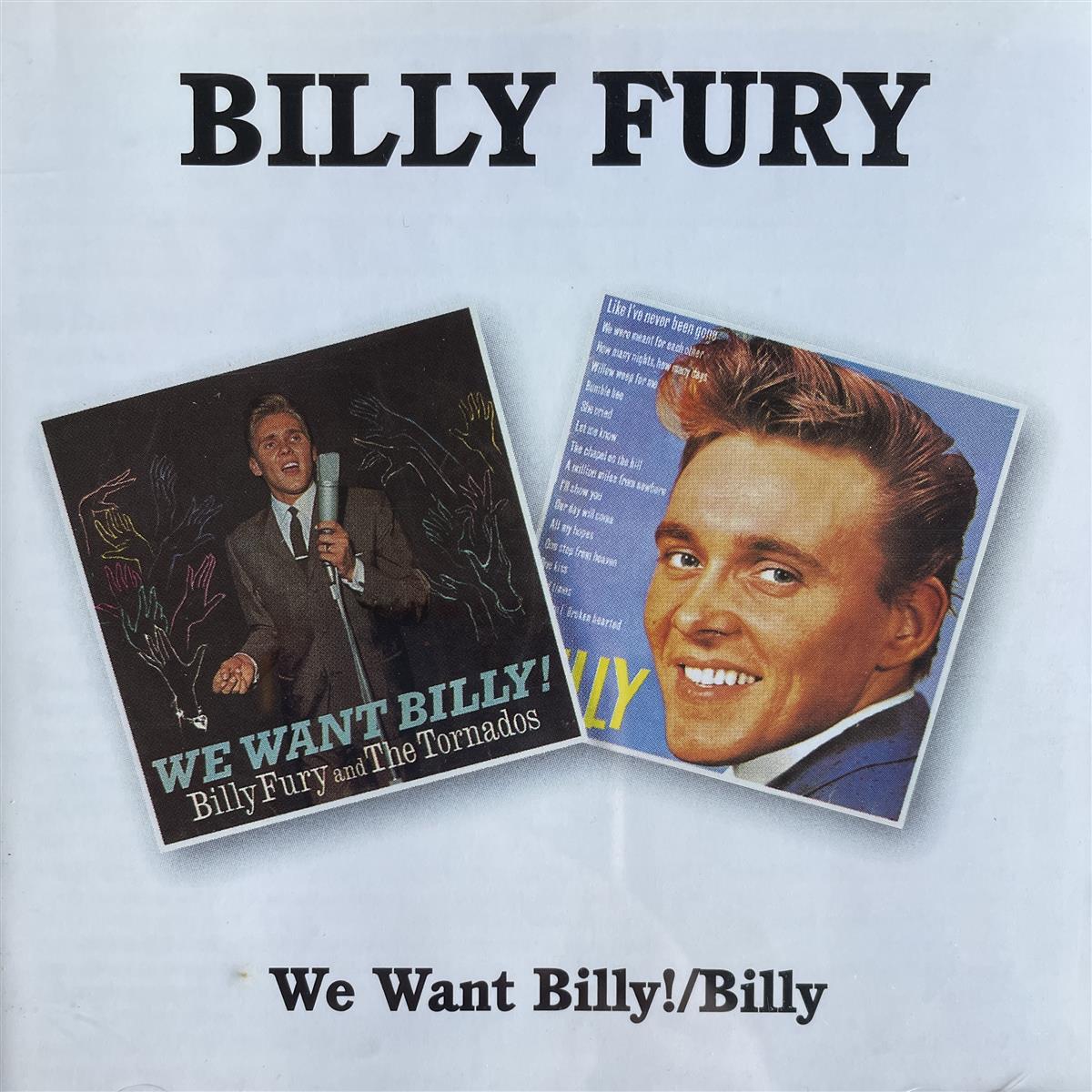 CD - Billy Fury - We Want Billy!/ Billy