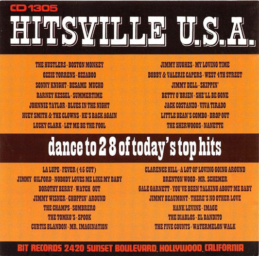 CD - VA - Hitsville U.S.A.