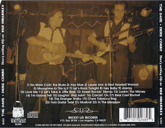 CD - Dave & Deke Combo - There's Nothing Like An Old Hillbilly