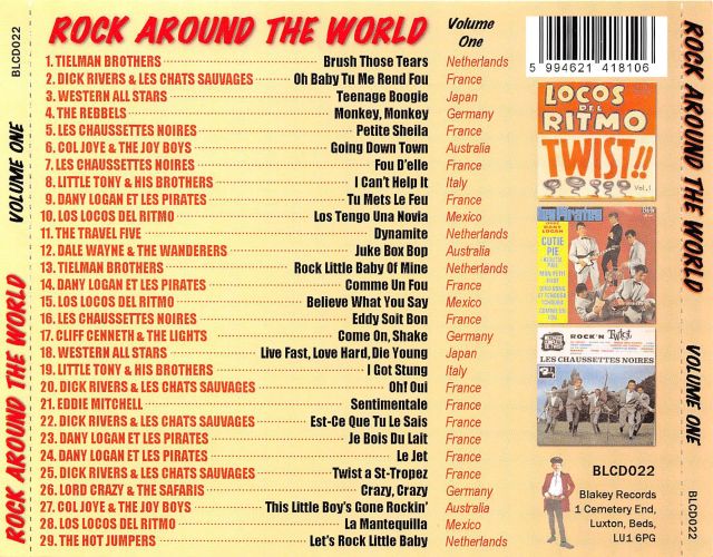 CD - VA - Rock Around The World Vol. 1