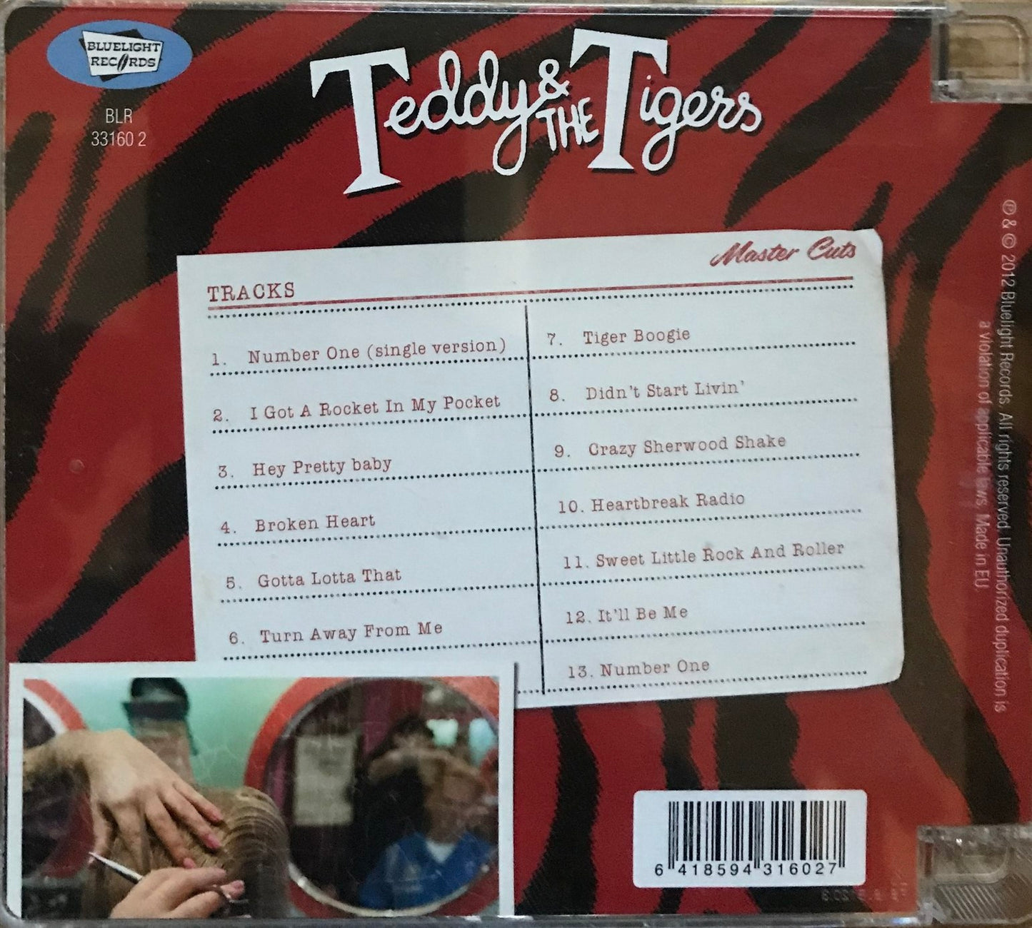 CD - Teddy & The Tigers - Master Cuts