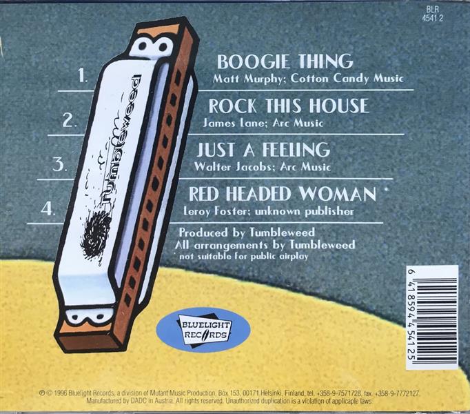 CD-EP - Pepe Ahlqvist - Boogie Thing