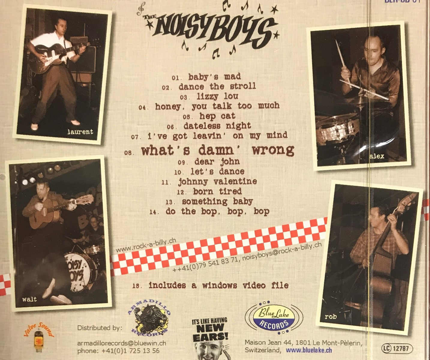 CD - Noisyboys - What's Damn Wrong?