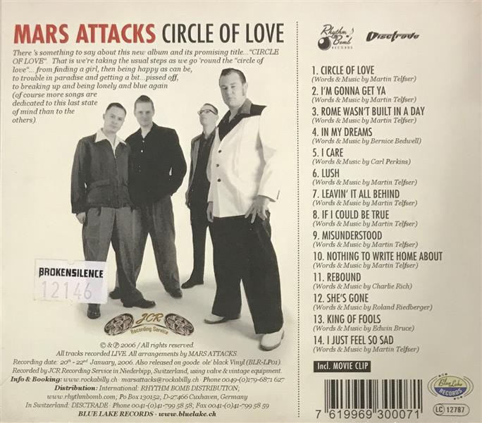 CD - Mars Attacks - Circle Of Love