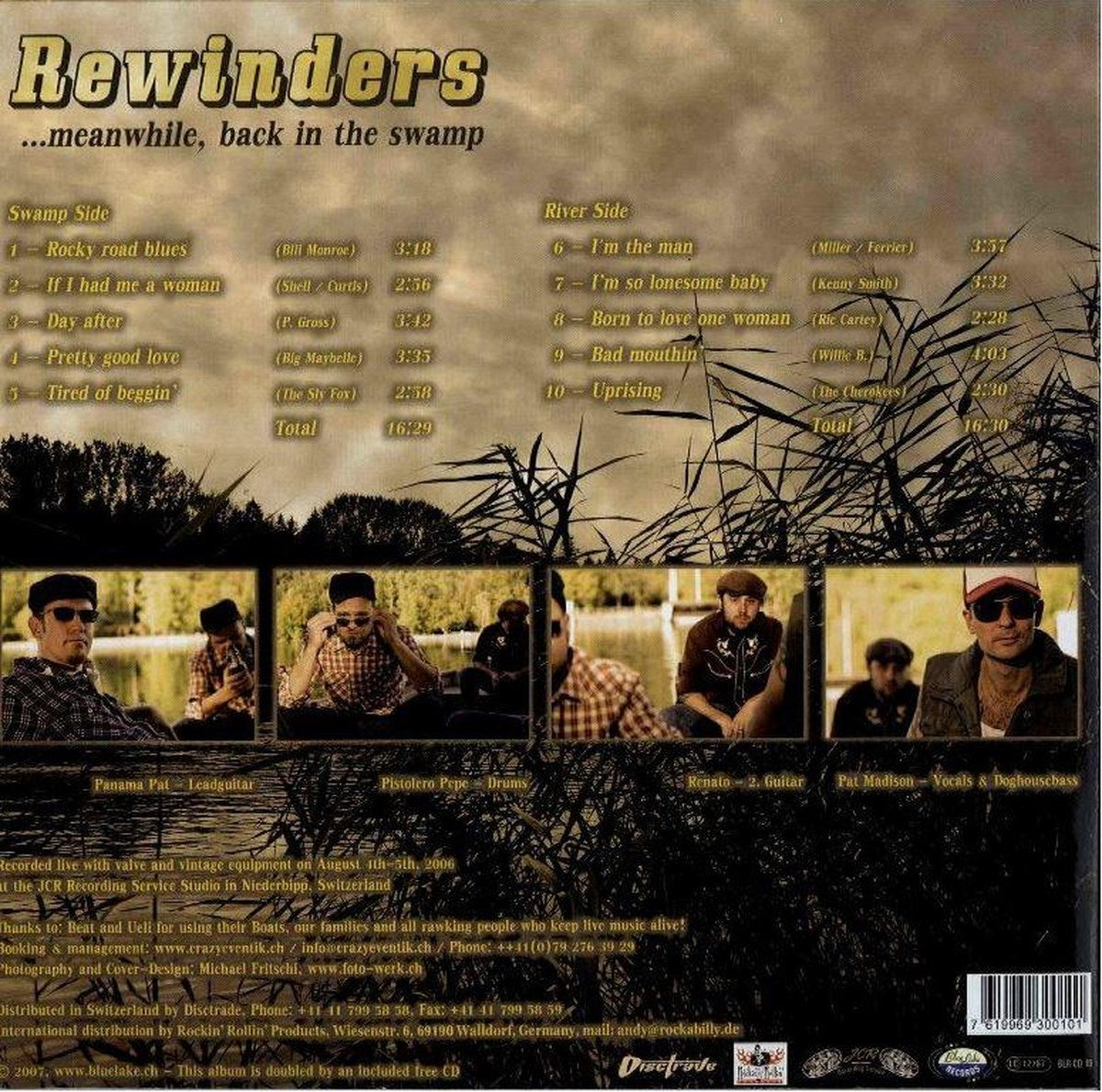 CD - Rewinders - Meanwhile Back In The Swamp