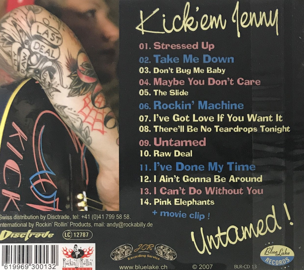 CD - Kick'em Jenny - Untamed