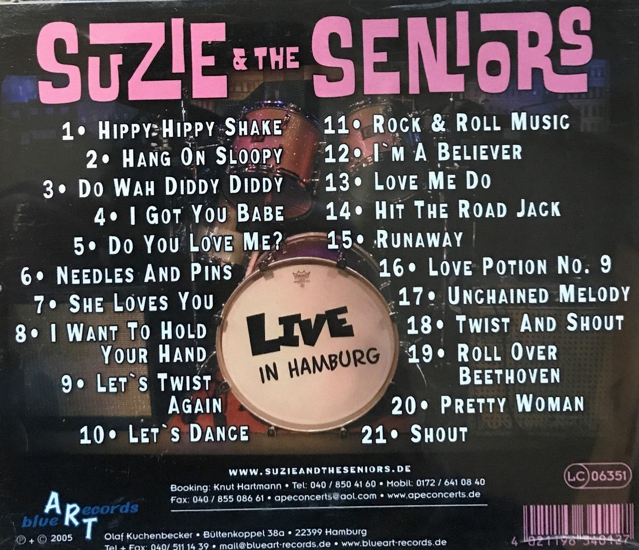 CD - Suzie & The Seniors - Twist & Shout!