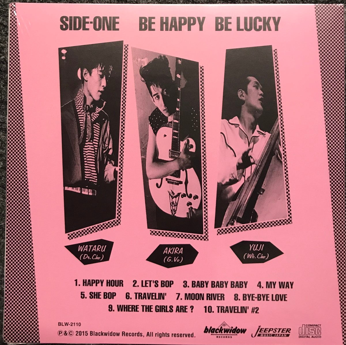 CD - Side-One - Be Happy Be Lucky