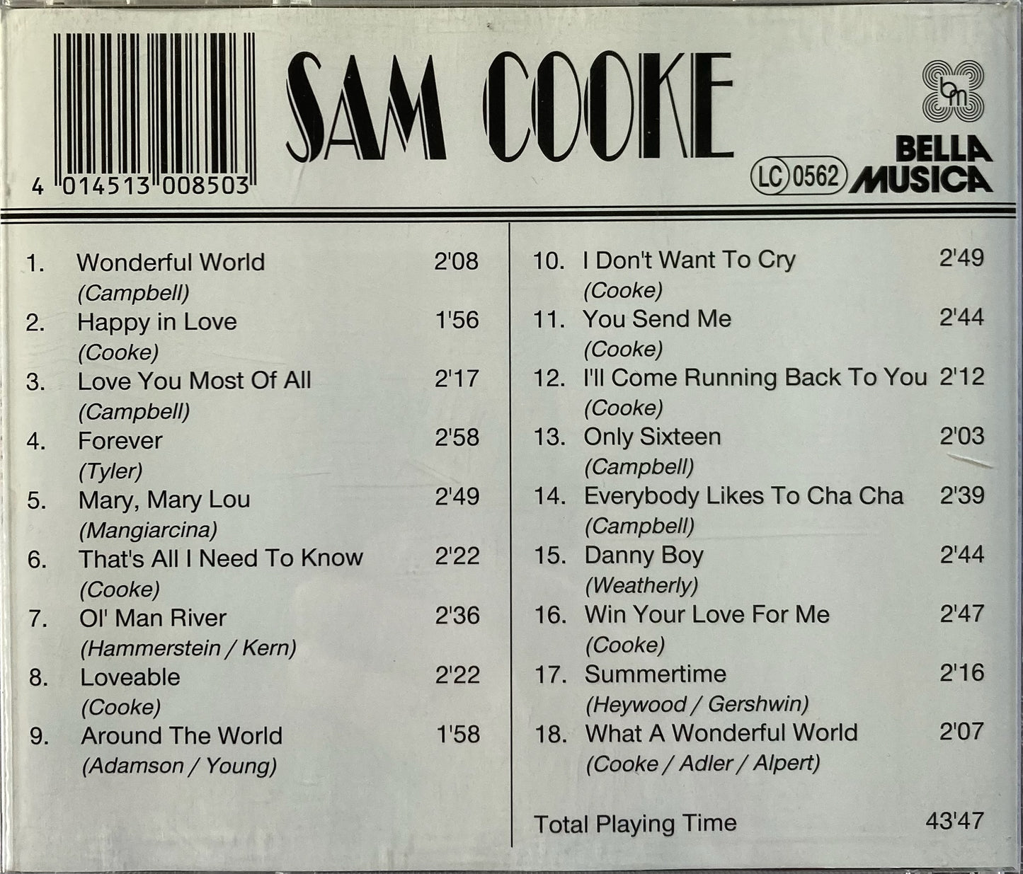 CD - Sam Cooke - Wonderful World