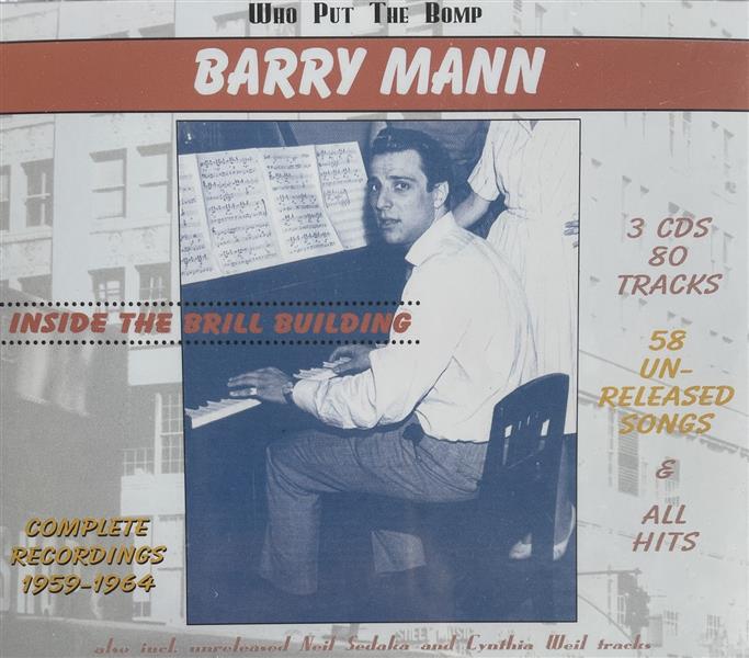 CD-3 - Barry Mann - Who Put The Bomp Inside The Brill Building - Complete Recordings 1959-1964