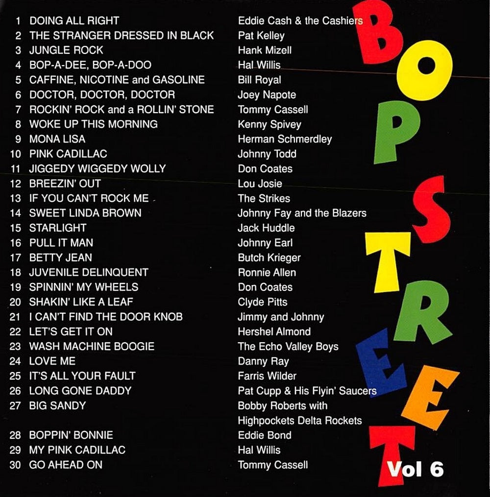 CD - VA - Saturday Night On Bop Street Vol. 6