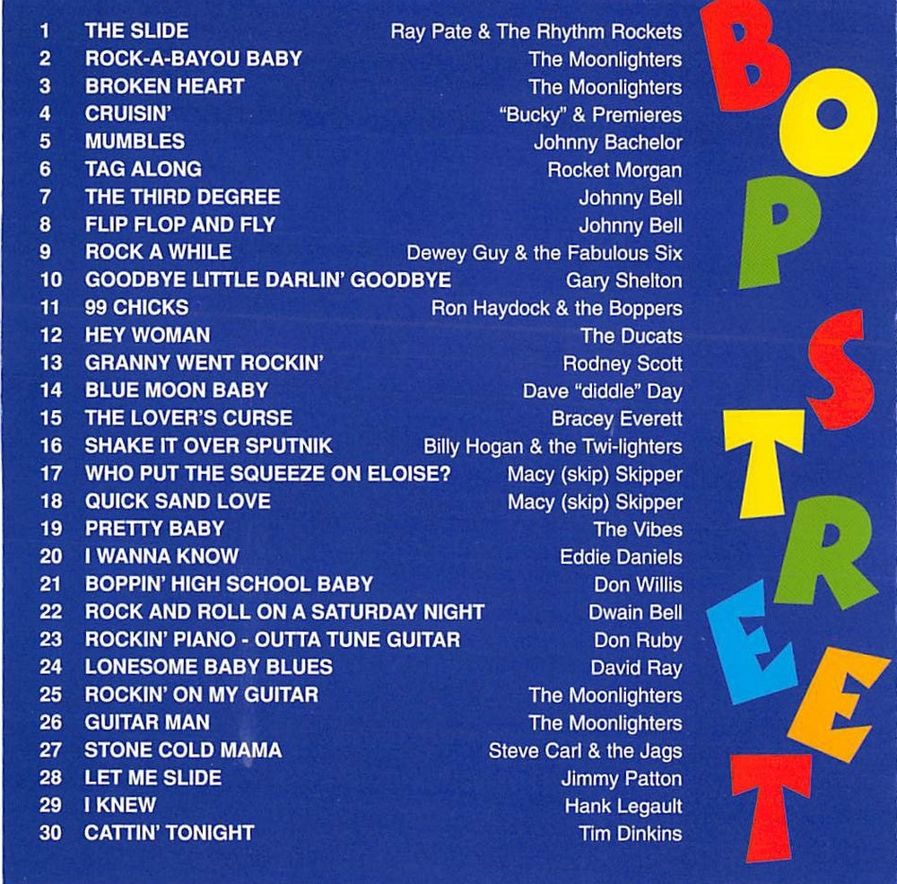 CD - VA - Saturday Night On Bop Street Vol. 7