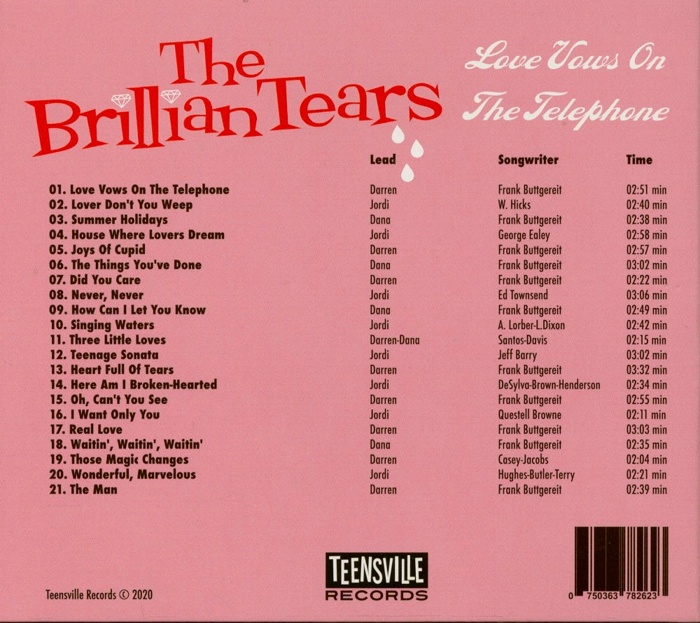 CD - BrillianTears - Love Vows On The Telephone