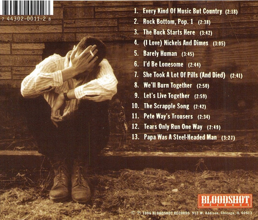 CD - Robbie Fulks - Country Love Songs