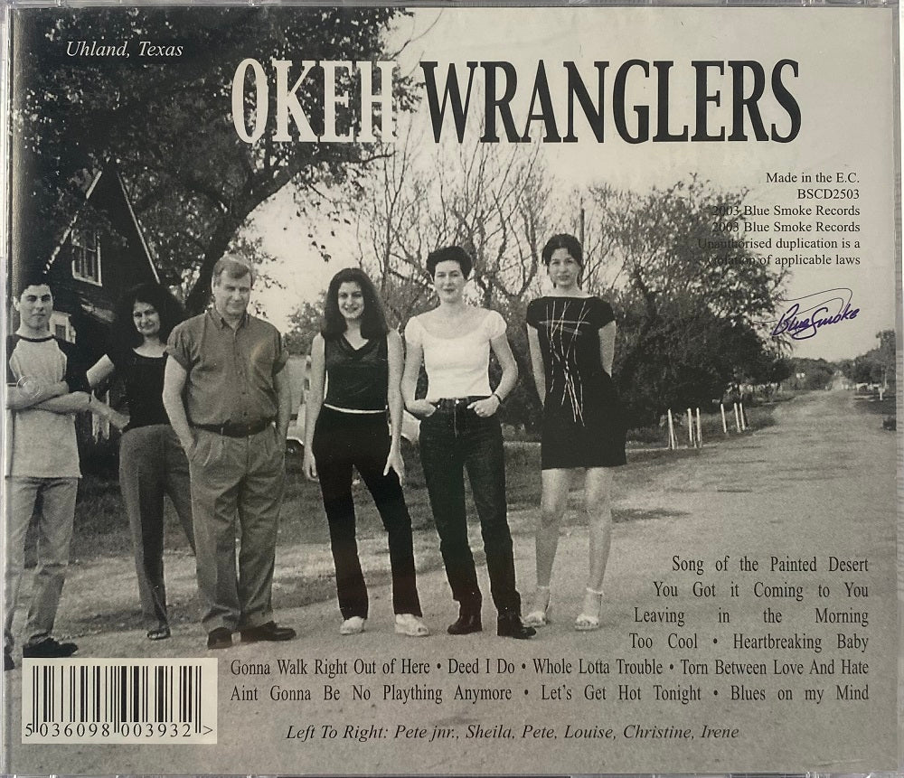 CD - Okeh Wranglers - Tearing Up The Old Dancehall