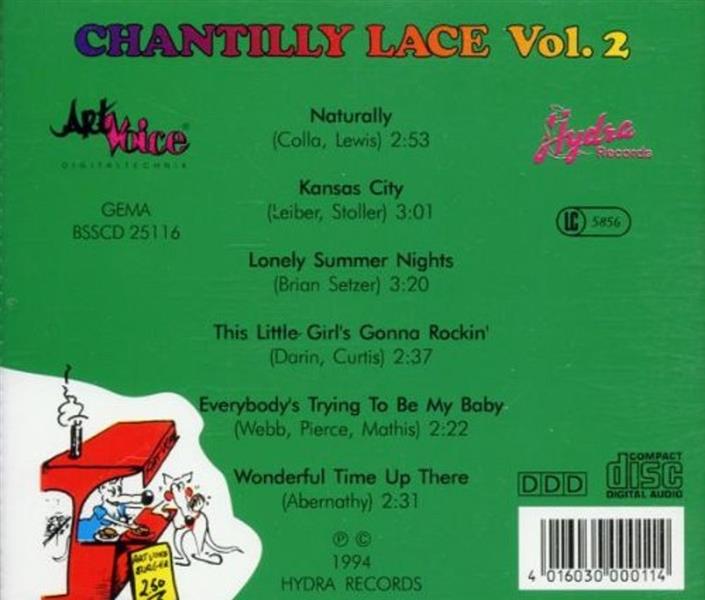CD - Chantilly Lace - Vol. 2