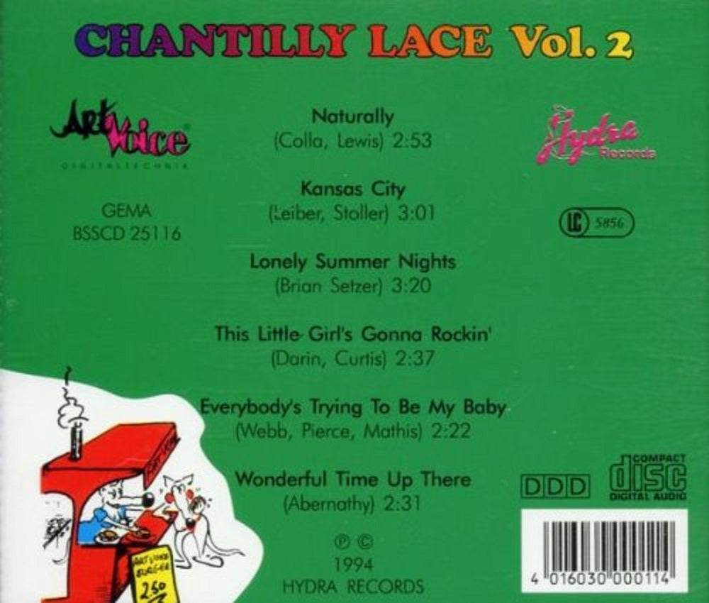 CD - Chantilly Lace - Vol. 2