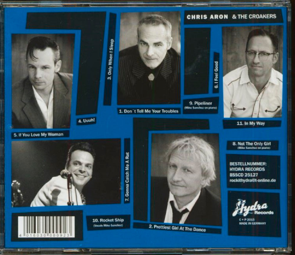 CD - Chris Aron & the Croakers - self titled