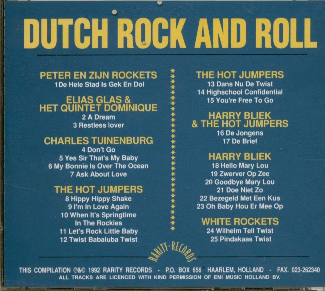 CD - VA - Collector Items Vol. 1 - Dutch Rock And Roll