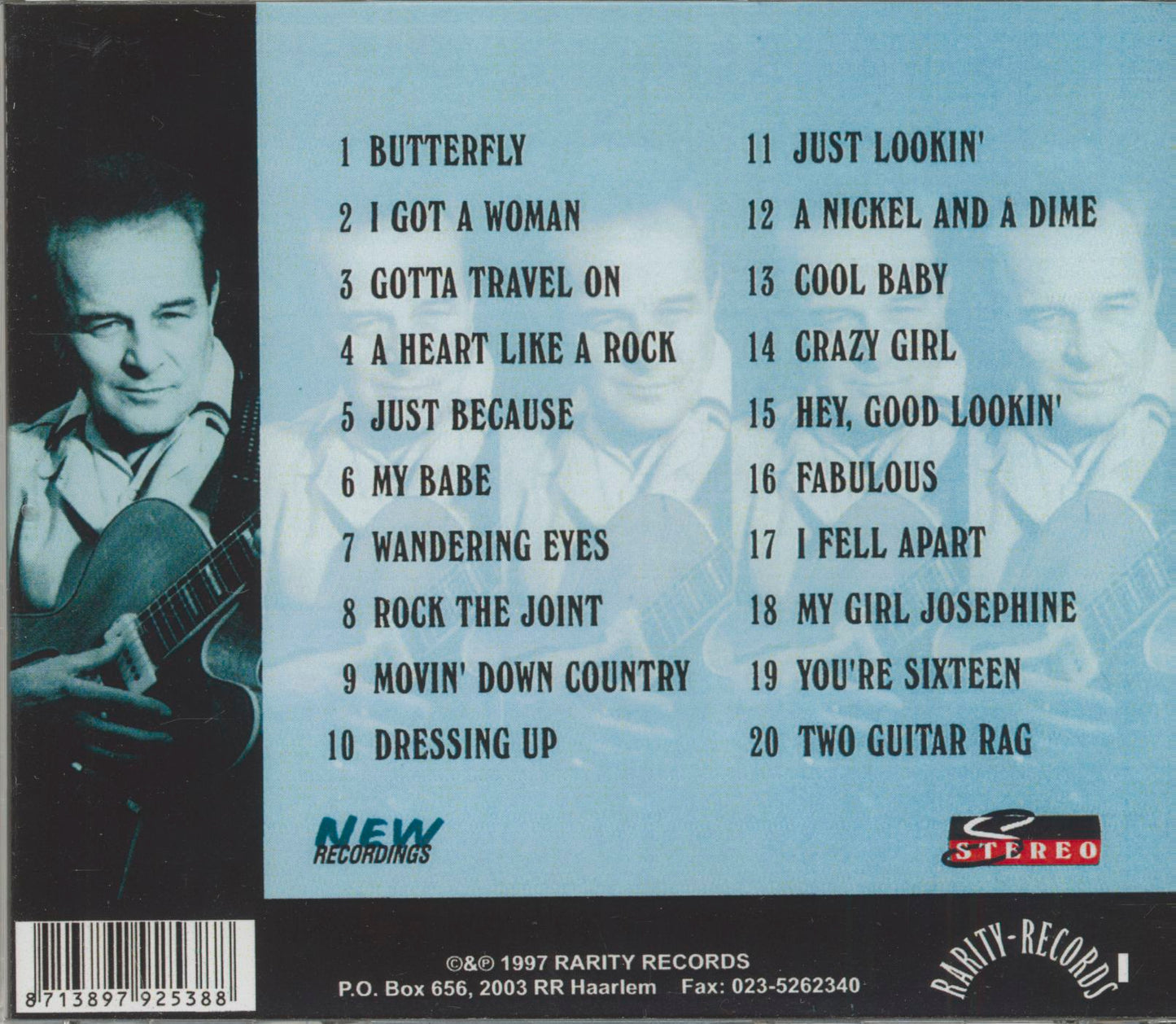 CD - Charlie Gracie - Rock & Roll Giants Vol. 1