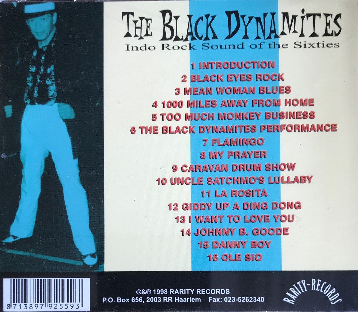 CD - Black Dynamites - Live At The Locomotion