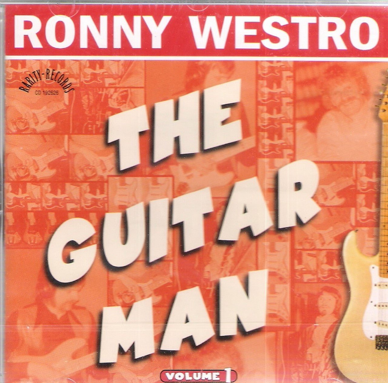 CD - Ronny Westro - The Guitar Man Vol. 1