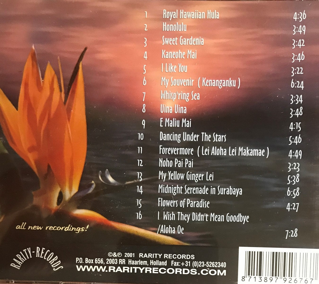 CD - Peter de Fretes - Flowers Of Paradise