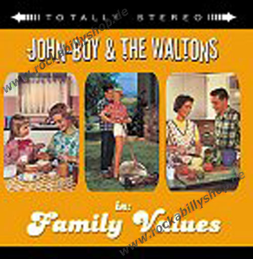 CD - John-Boy & The Waltons - Family Values