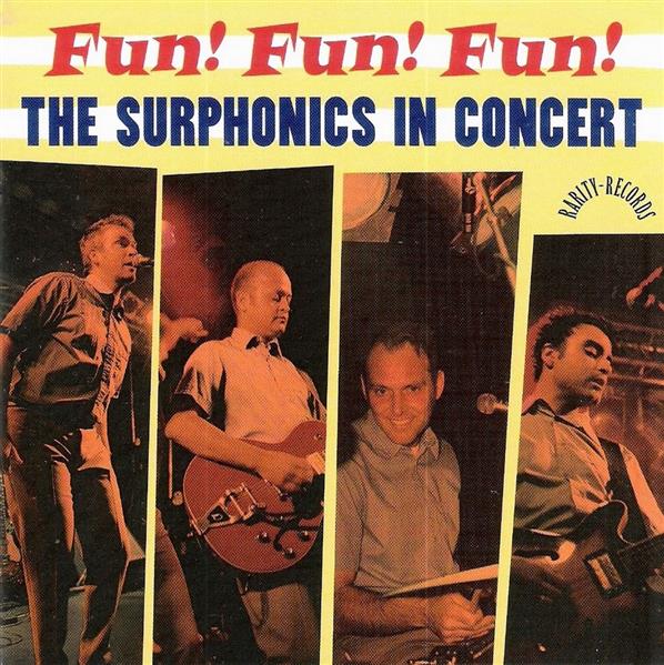 CD - Surphonics - Fun Fun Fun, Surphonics In Concert