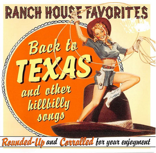 CD - Ranch House Favorites - Back To Texas