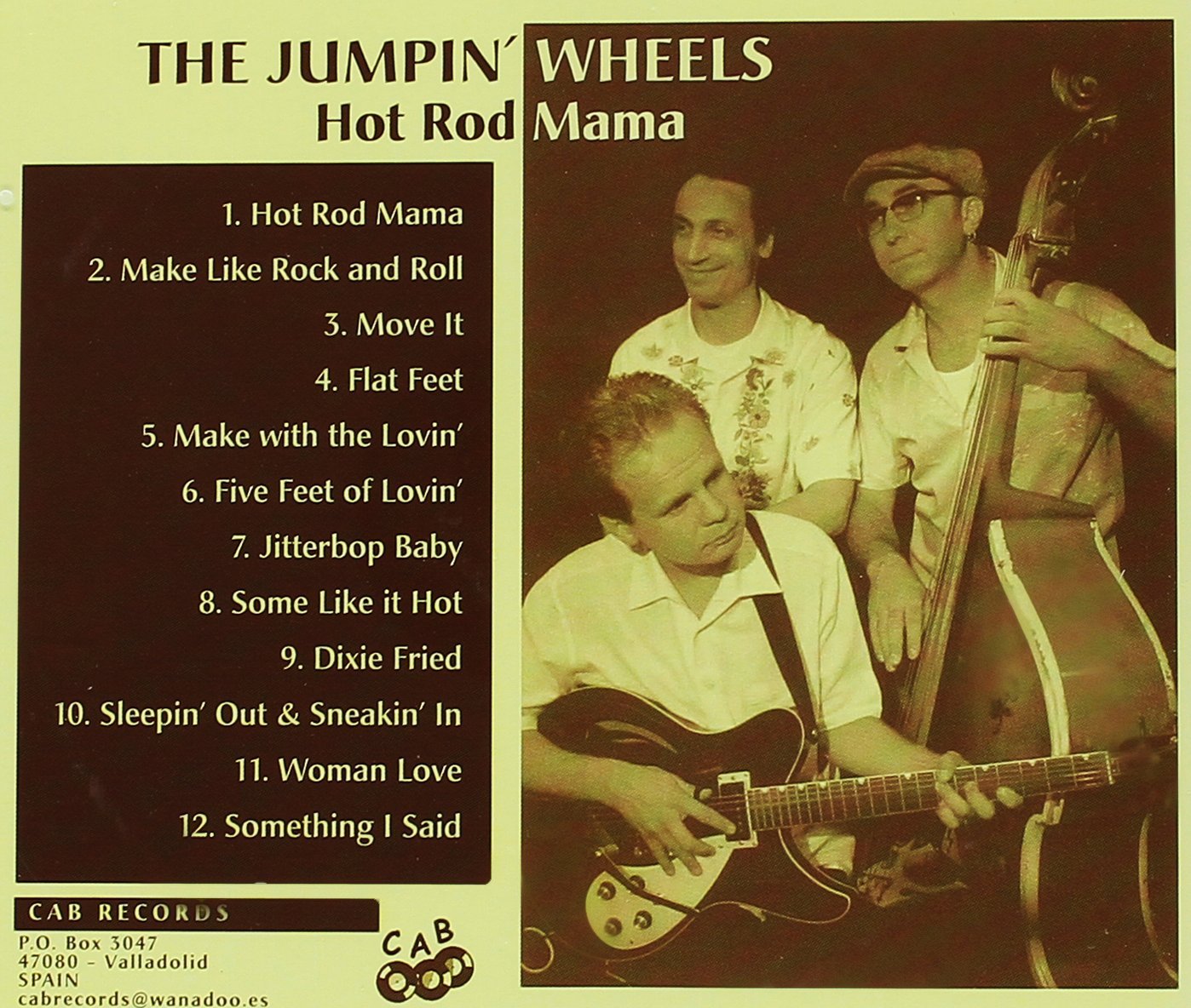 CD - Jumpin' Wheels - Hot Rod Mama