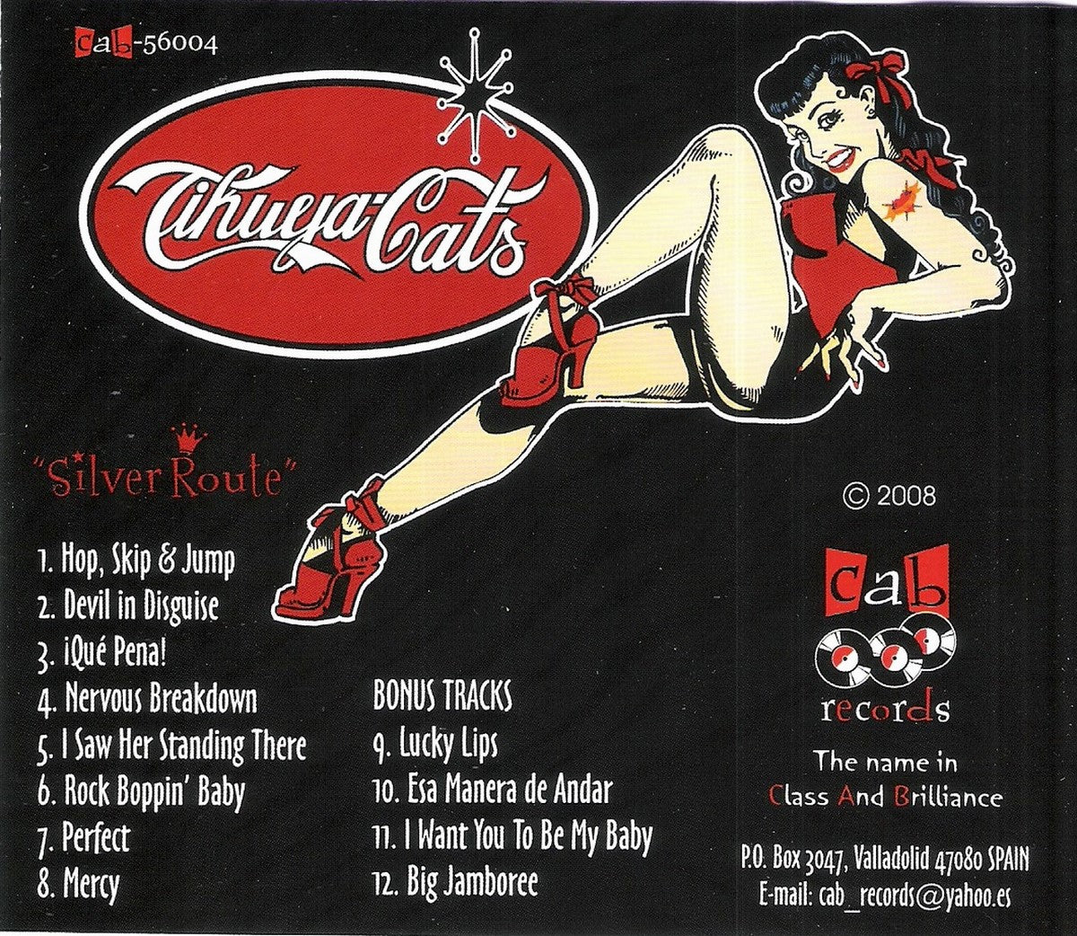 CD - Tihuya Cats - Silver Route